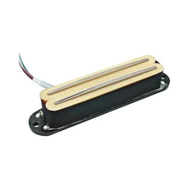 Imagem de Captador Humbucker Mini De Bobina Dupla Simples Phrilam pro ST Alnico5
