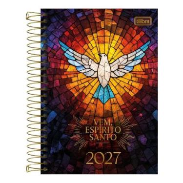 Imagem de Agenda Bíblica 2027 Espiral Diária Devocional 12,9cm X 18,7cm M5 - Til