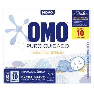 Imagem de Detergente em Pó Omo Puro Cuidado 800G