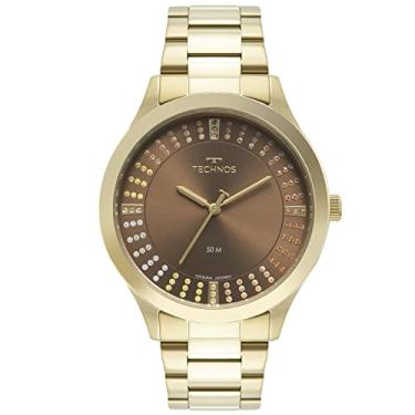 Imagem de Relógio Technos Feminino Brilho Dourado - 2036MQE/1M