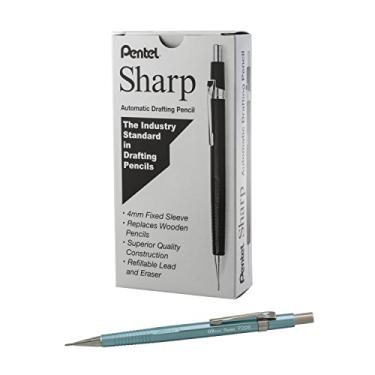 Imagem de Pentel Lapiseira afiada, (0,9 mm), corpo verde azulado metálico, caixa com 12 (P209MK)