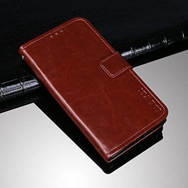 Imagem de YUNCHAO Caixa de telefone idewei textura Horizontal Leather Case aleta com Holder & cartão Slots & carteira para Huawei P50 Pro capa para celular