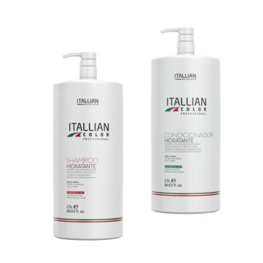 Imagem de Kit Hidratante Itallian Color Shampoo 2,5Lt + Condicionador 2,5Lt