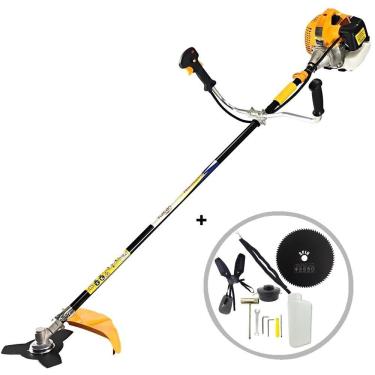 Imagem de Roçadeira Profissional Vulcan VR520H 2T 52CC + Faca Circular 80 Dentes Furo 25mm Tamanho 255mm Espessura 1,5mm