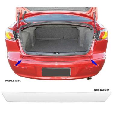Imagem de Protetor de Porta Malas Incolor Mitsubishi Lancer 2012 2013 2014 2015 2016 2017 2018 20...