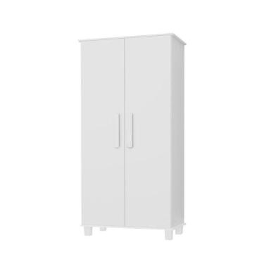 Imagem de Armário Organizador 2 Portas Nicolau Branco Gran Belo
