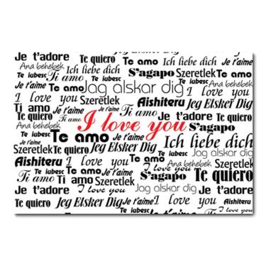 Imagem de Placa Decorativa - Love - Amor - 0618