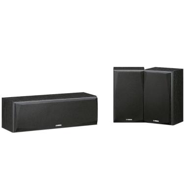 Imagem de Yamaha NS-P51 - Conjunto com 3 caixas acústicas - 1 Central e 2 Surrounds Preto