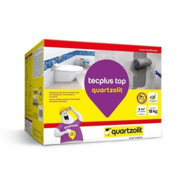 Imagem de Argamassa Tecplus Top Quartzolit Impermeabilizante 18kg