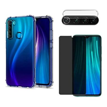 Imagem de Capa Capinha, Película Privacidade 3d, Câmera Para Redmi Note 8 - (HARD GLASS STORE)