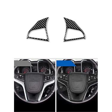 Imagem de JEZOE Adesivos de fibra de carbono pretos acessórios decorativos para interiores do carro, para Chevrolet Camaro 2010 2011 2012 2013 2014 2015