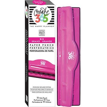 Imagem de The Happy Planner Big Paper Punch Perfurador Rosa 11 furos