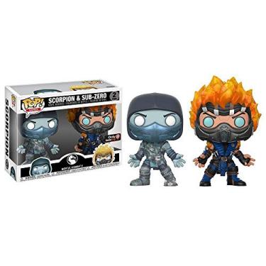 Imagem de Funko Pop Mortal Kombat - Scorpion & Sub-Zero Excl
