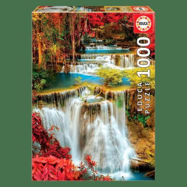 Imagem de Puzzle 1000 Peças Catarata No Bosque - Educa - Importado - Grow