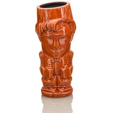Imagem de Caneca de cerâmica Geeki Tikis Doctor Who Décimo Primeiro Médico | Copos de Copo, Copos Tropicais para Casa Conjunto de Barware | Presentes e Colecionáveis de Ficção Científica | Comporta 590 ml