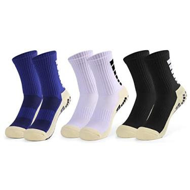 Imagem de Tingpai Meias der pantes masculinas de futebol Meias atléticas de compressão pa basquete Futebol Voleibol Corrida Trekking Caminhada
