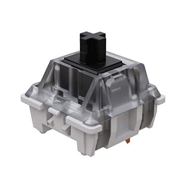 Imagem de Gateron KS-9 RGB interruptor mecânico tipo MX – parte superior transparente, Preto, 65 Pcs
