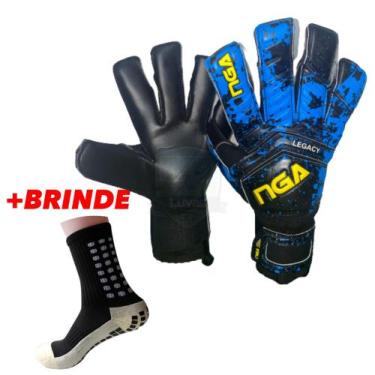 Imagem de Luva De Goleiro Nga Legacy Black Blue