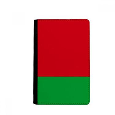 Imagem de Porta-passaporte com bandeira nacional da Bielorrússia e país da Ásia Notecase Burse capa carteira porta-cartão, Multicolor