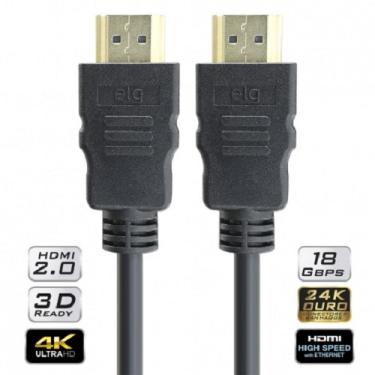 Imagem de Cabo hdmi 2.0 ultra HD 4K 3D 3 Metros Preto