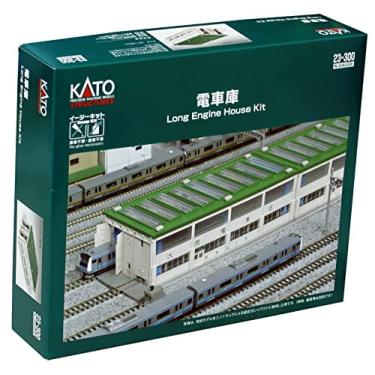 Imagem de Kit de construção/estrutura Kato N Scale, casa de motor longa