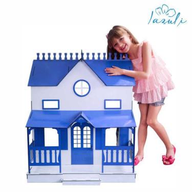 Imagem de Kit Casa Bonecas Barbie E Móveis Lian Princesa L+B - Darama
