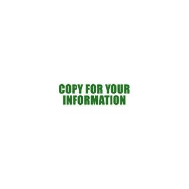 Imagem de Carimbo autotintado COPY FYI – Verde