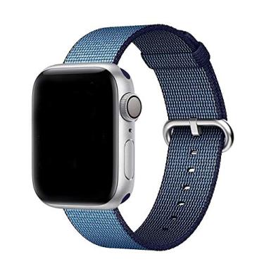 Imagem de Pulseira Nylon, compatível com Apple Watch (Azul, 38/40/41)