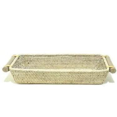 Imagem de Cesta para Pão em Fibra Natural 40x19x8cm