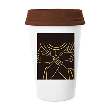 Imagem de Culture Religion – Caneca de cerâmica com estampa de busto para café