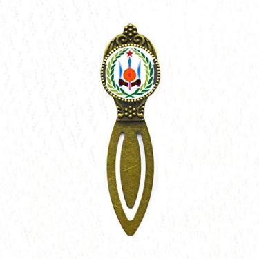Imagem de Marcador de página retrô com símbolo nacional Djibouti
