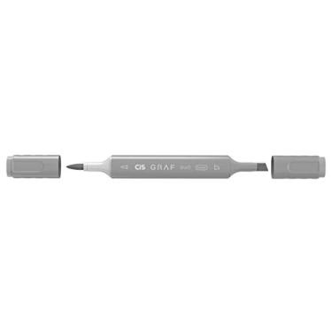 Imagem de Marcador Graf Duo Brush CG5-Cool grey, CIS, Caixa c/6 unidades