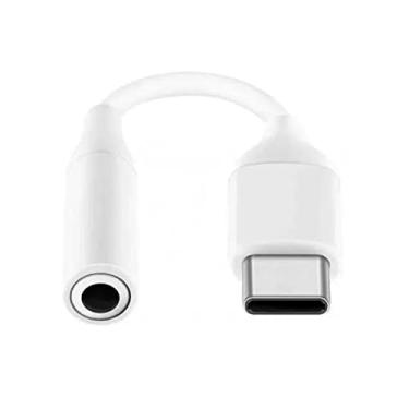 Imagem de Cabo Adaptador Tipo C Usb-c Para Fone Ouvido P2 P3 3.5mm