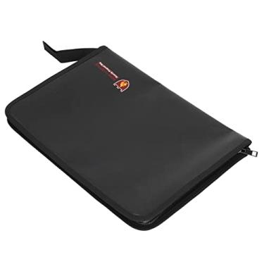 Imagem de Bolsas para Documentos à Prova d'água Pasta de Arquivos à Prova de Fogo Pesquisa Precisa Grande Capacidade para Escritório