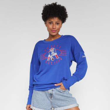 Imagem de Moletom NFL New England Patriots Historic Nike Dri Fit Drop Shoulder Crew Feminino-Feminino
