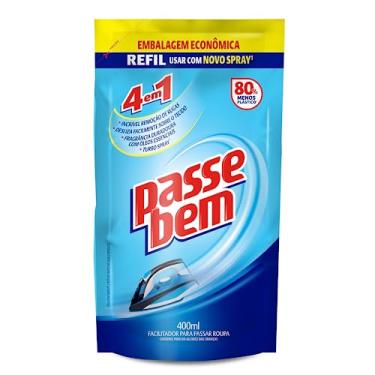 Imagem de Facilitador de Passar Roupas Passe Bem 4 em 1 Refil 400ml
