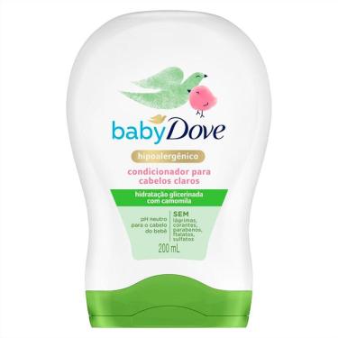 Imagem de Condicionador Baby Dove Cabelos Claros Hidratação Enriquecida 200ml