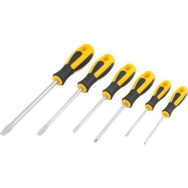 Imagem de Jogo Chave de Fenda e Phillips 06 pcs Vonder