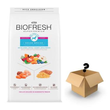 Imagem de Ração Biofresh Cães Adultos Light Raças Médias 10,1Kg + Surpresa