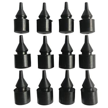 Imagem de 12 peças de enchimento de tampa de combustível porta de gás batente de borracha para Chevrolet Silverado Colorado Suburban Tahoe S10 GMC Sierra Yukon XL 1500 2500 3500 HD Cadillac Escalade Substituir 15283098 15711102 15768697