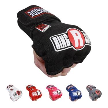 Imagem de Ringside Quick Wrap Gel Shock MMA Boxing envoltório de mão, grande/GG, preto