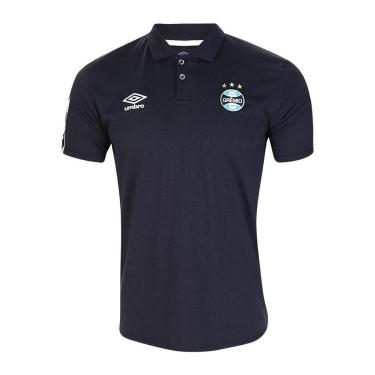 Imagem de Camisa Polo Umbro Gremio Viagem 2021-Masculino