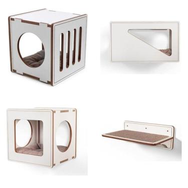 Imagem de Playground Duquesa para Gatos Grandes Branco