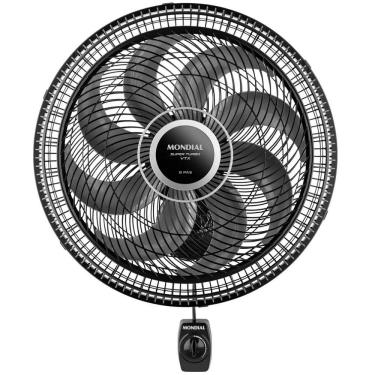 Imagem de Ventilador de Parede Turbo VTX-40P-8P, Preto/Prata, 220V, 140W, MONDIAL