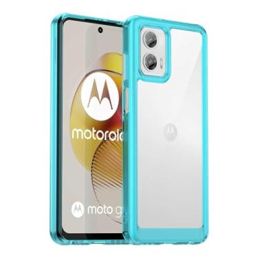 Imagem de Capas Compatível com Moto G73,Caixa de telefone,fino e leve,resistente a riscos,anti-impressão digital e proteção contra queda