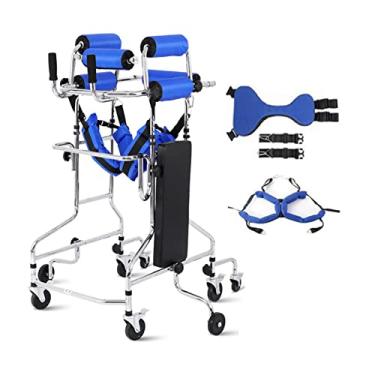 Imagem de Andador auxiliar para idosos, andador para adultos, andador auxiliar para deficientes, andador com roda de apoio para andadores com altura ajustável, Purposiveness