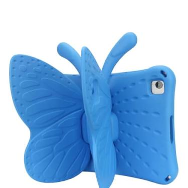 Imagem de Waillynice Capa para tablet infantil com desenho de EVA para Amazon Kindle Fire HD 10 Plus 2021 à prova de choque (azul, Fire HD 10 2021)