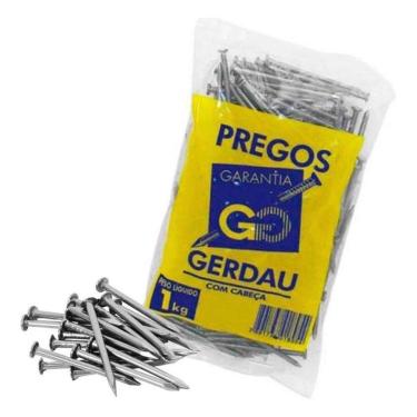 Imagem de Prego 17X27 Com Cabeça Gerdau 1 Kg