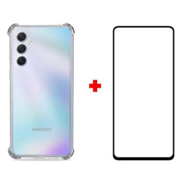 Imagem de Capa Case Anti Impacto Compatível Galaxy M54 + Pelicula 3d - Mustang