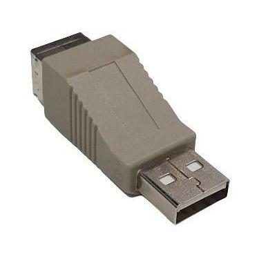 Imagem de Adaptador Conector Usb Macho P/ Usb-b Fêmea Impressora - STOCK